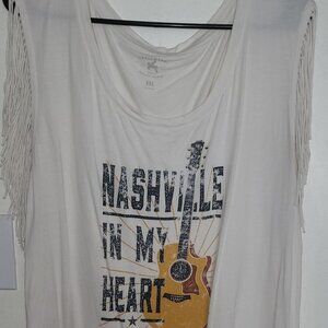 Idyllwind Fringe Tank Top